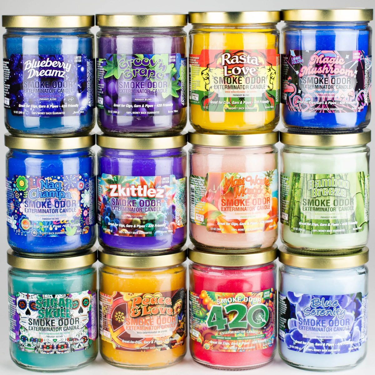 Incense, Odor filters & Candles