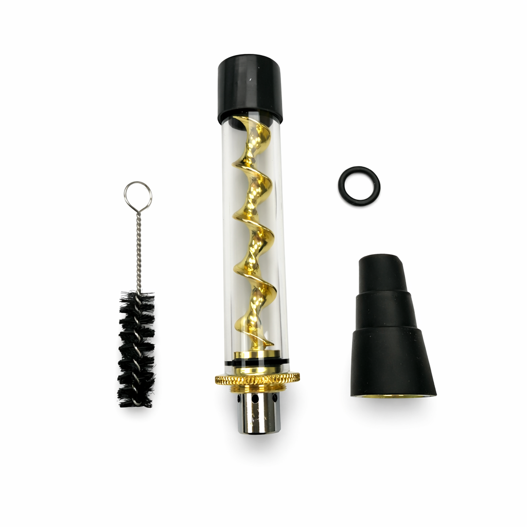 Glass Blunt With Corkscrew Twist
