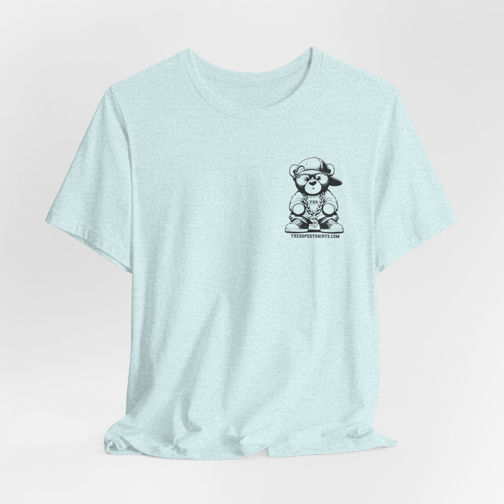 DopeTeddy Bear Graphic Tee — 'Teddy' Pocket Print T-Shirt
