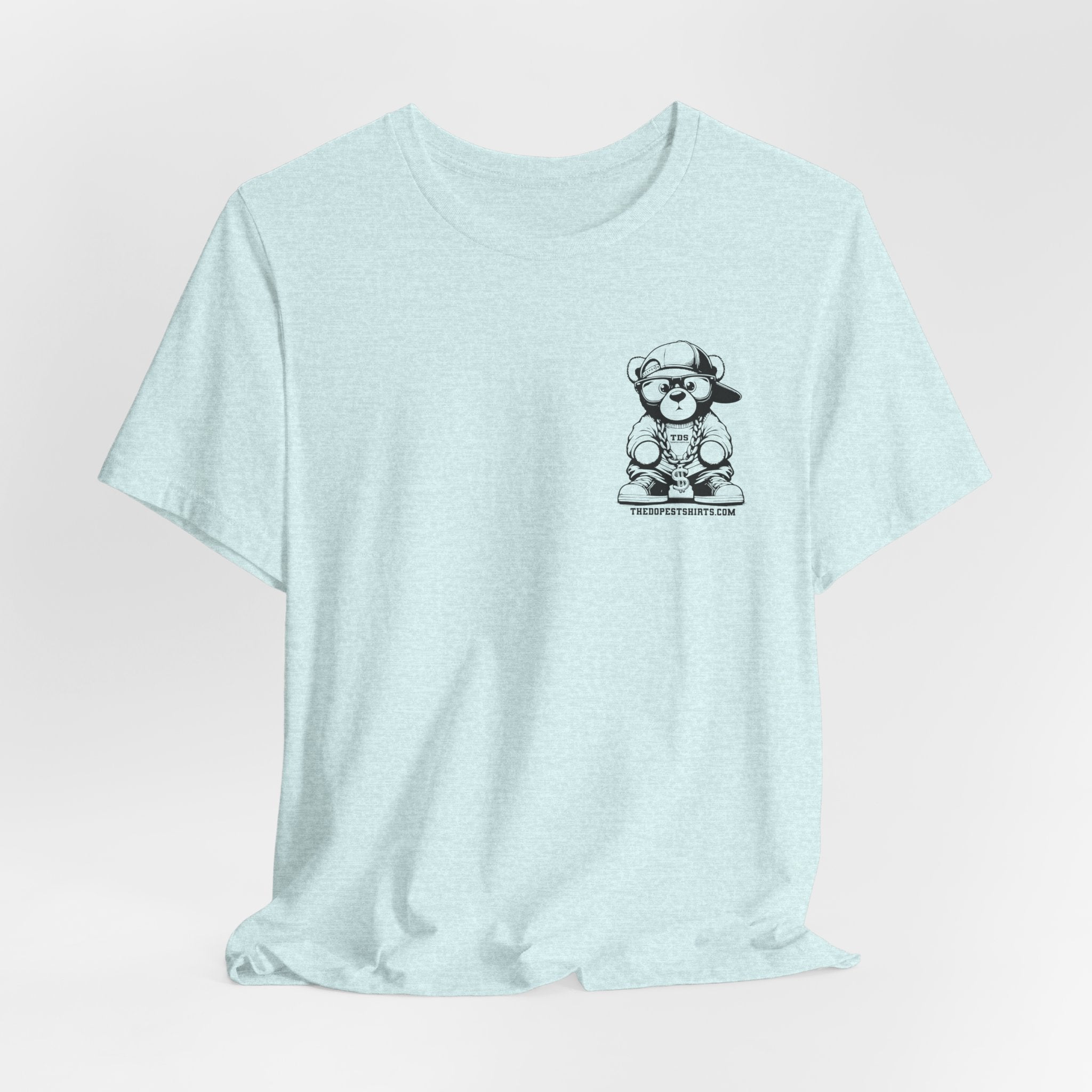 DopeTeddy Bear Graphic Tee — 'Teddy' Pocket Print T-Shirt