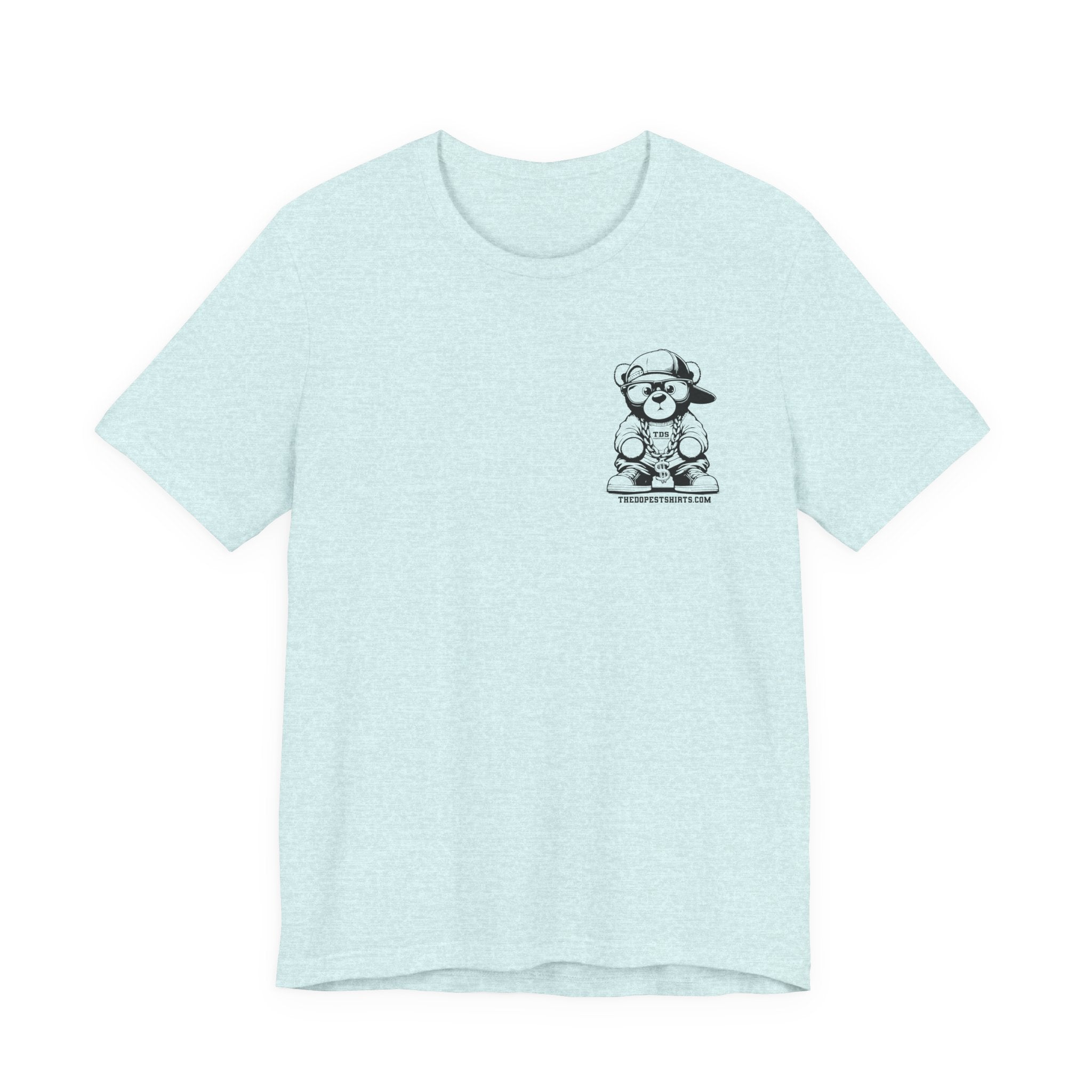 DopeTeddy Bear Graphic Tee — 'Teddy' Pocket Print T-Shirt
