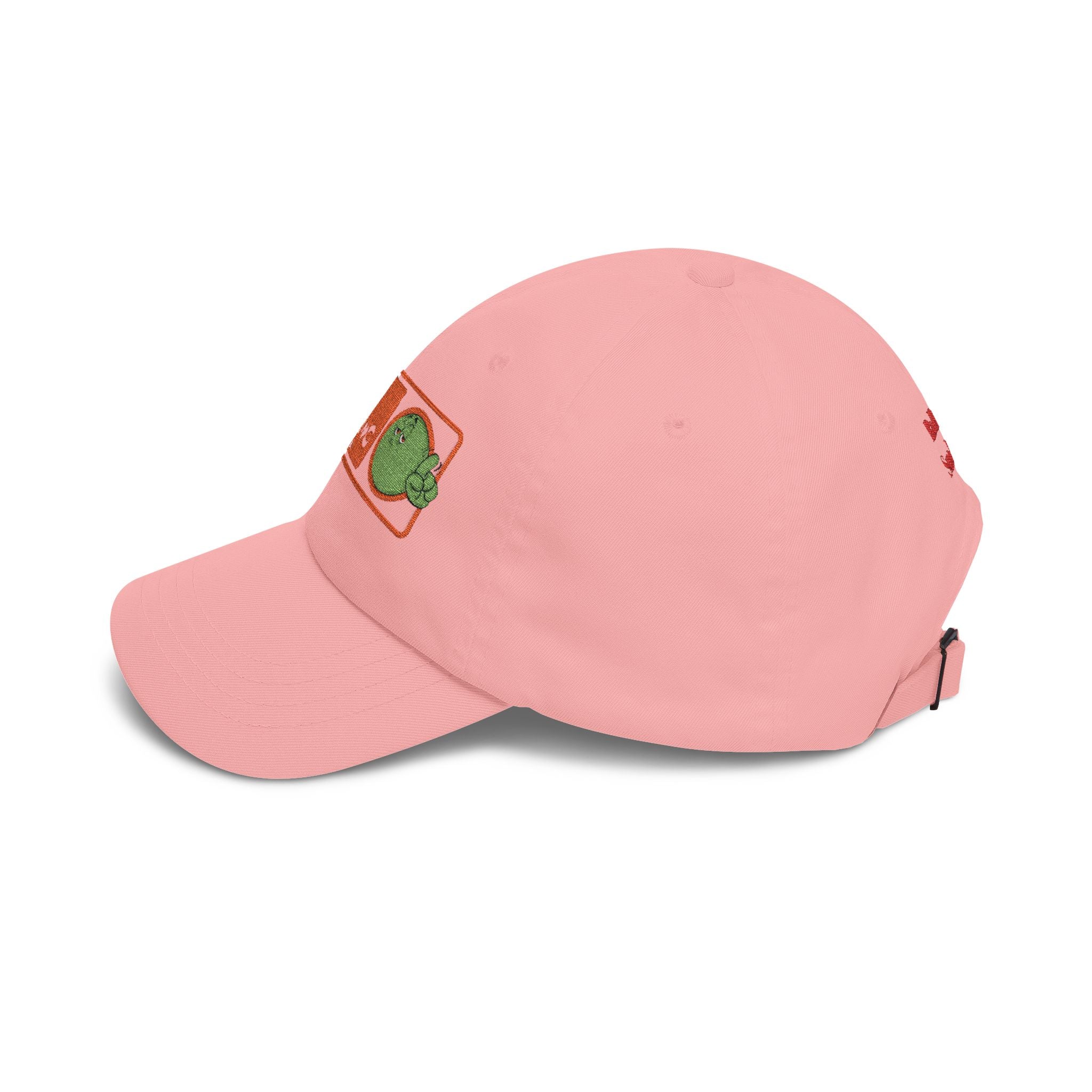 Dad Cap — “No Smoking Without Me” Patch Hat with Green Budd