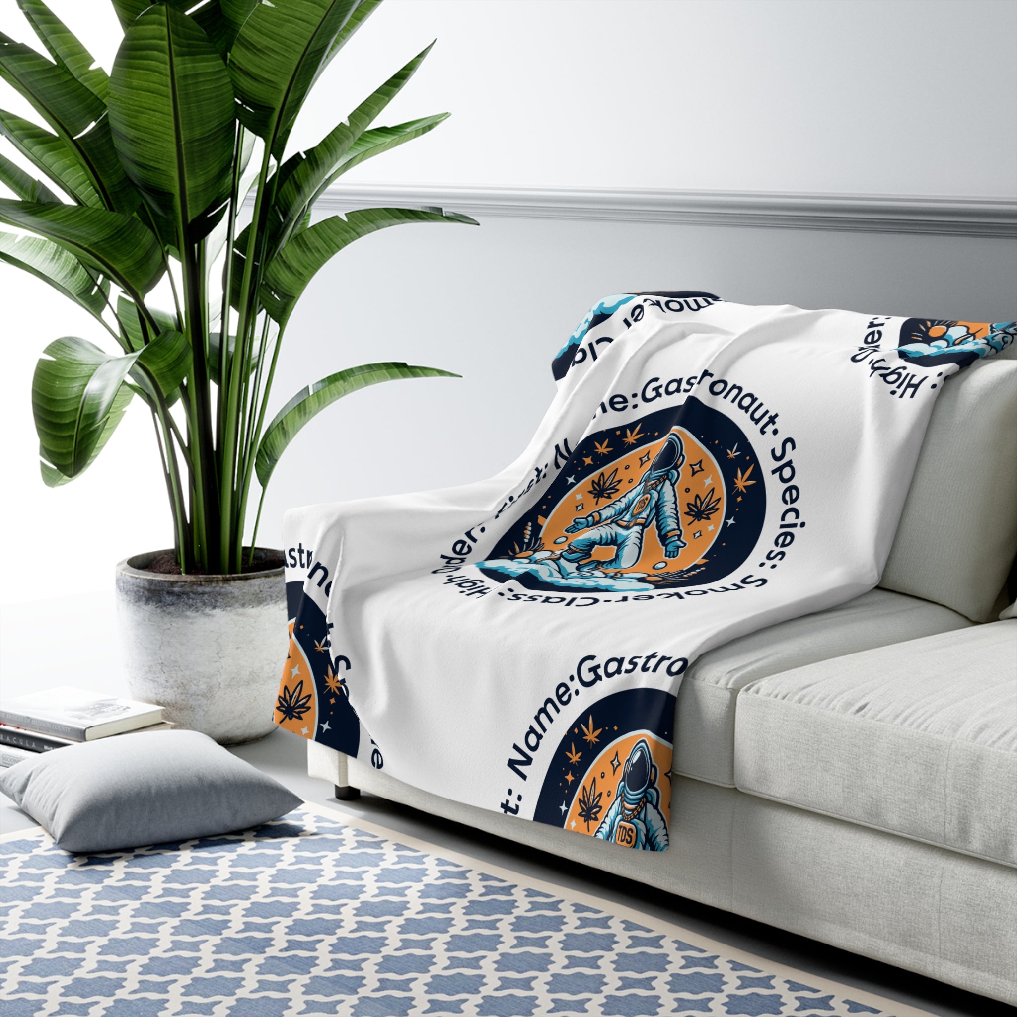 Gastronaut: Sherpa Fleece Blanket
