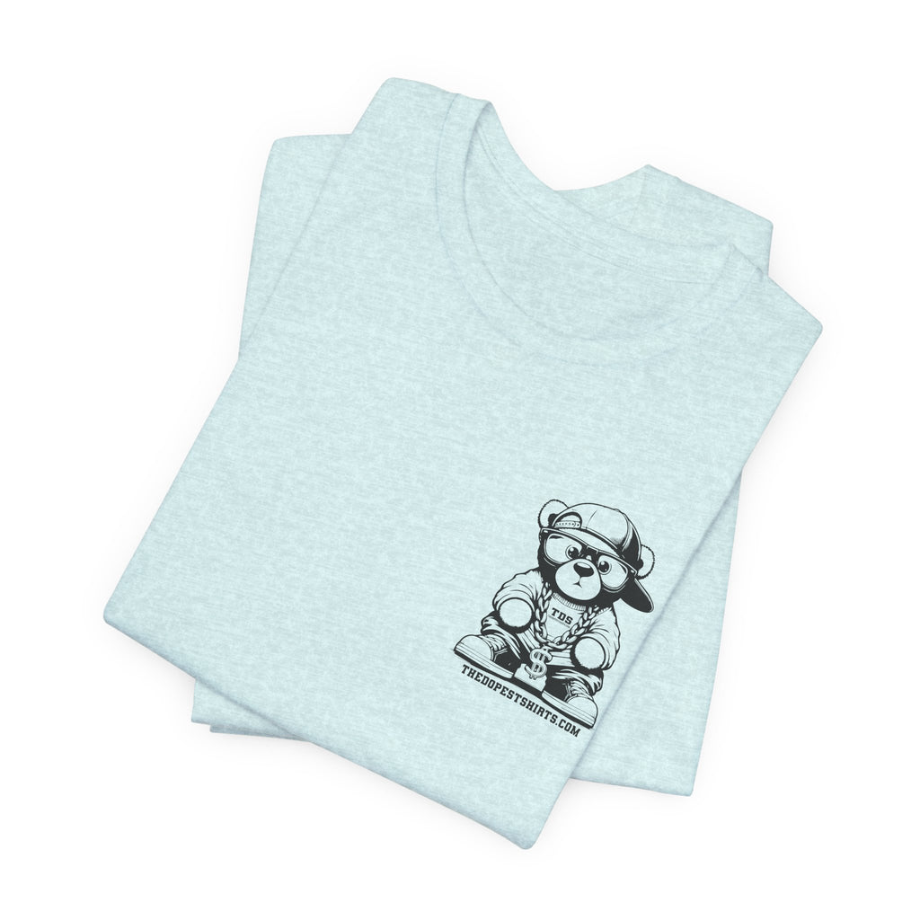 DopeTeddy Bear Graphic Tee — 'Teddy' Pocket Print T-Shirt
