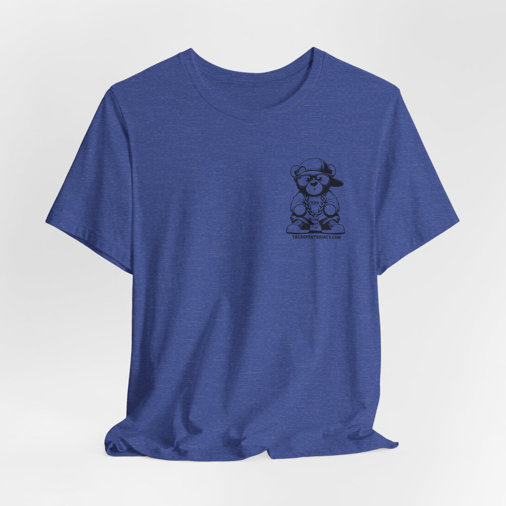 DopeTeddy Bear Graphic Tee — 'Teddy' Pocket Print T-Shirt