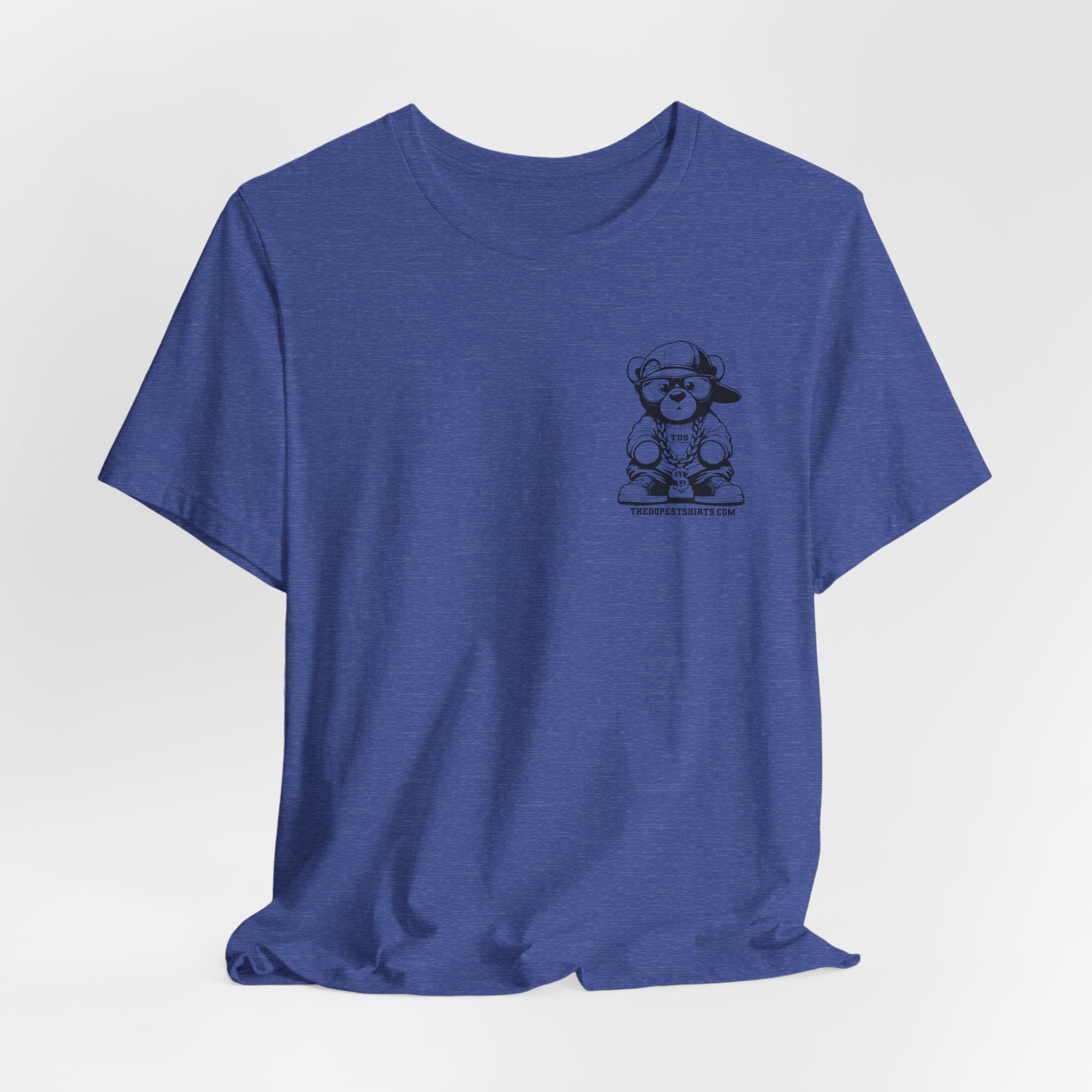 DopeTeddy Bear Graphic Tee — 'Teddy' Pocket Print T-Shirt