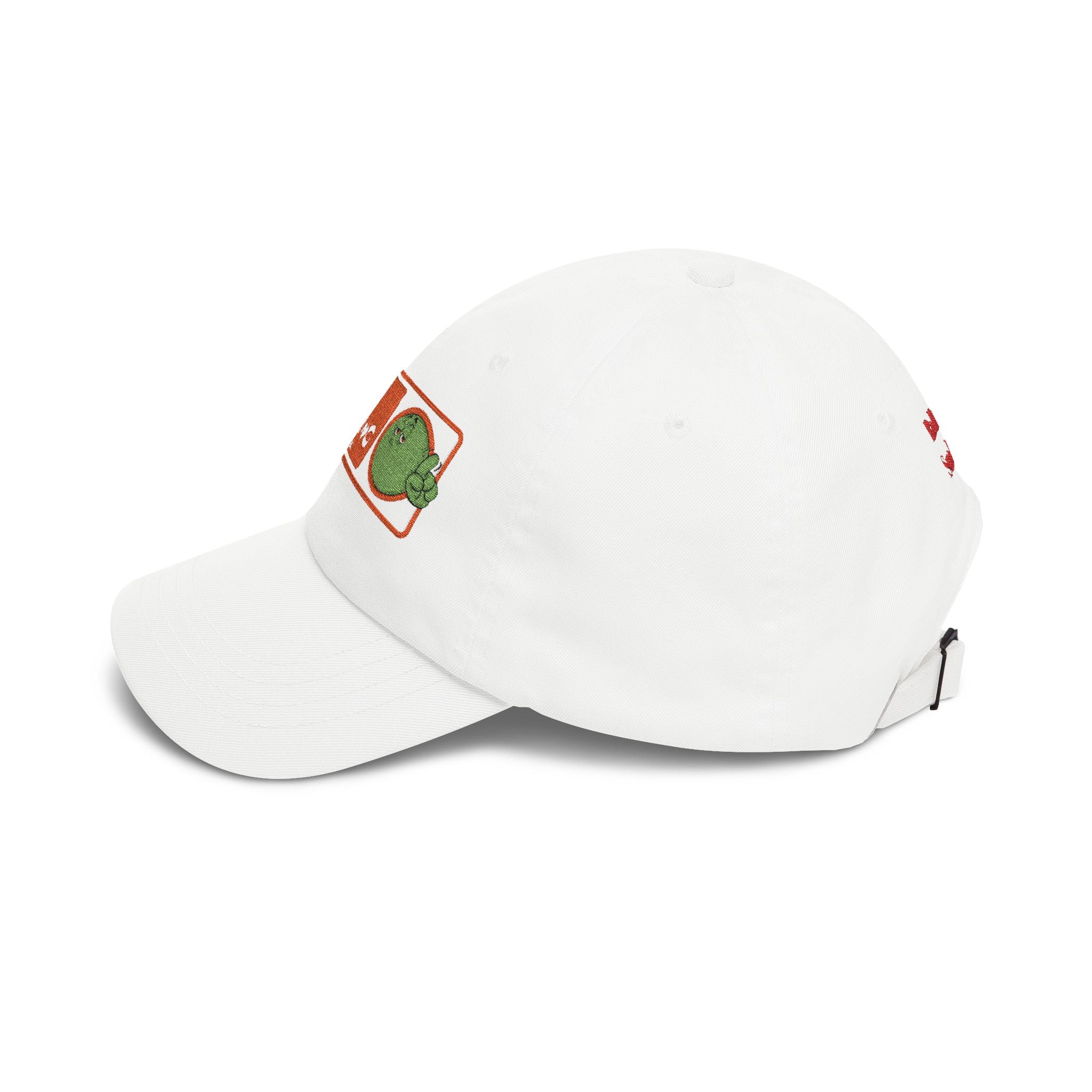 Dad Cap — “No Smoking Without Me” Patch Hat with Green Budd