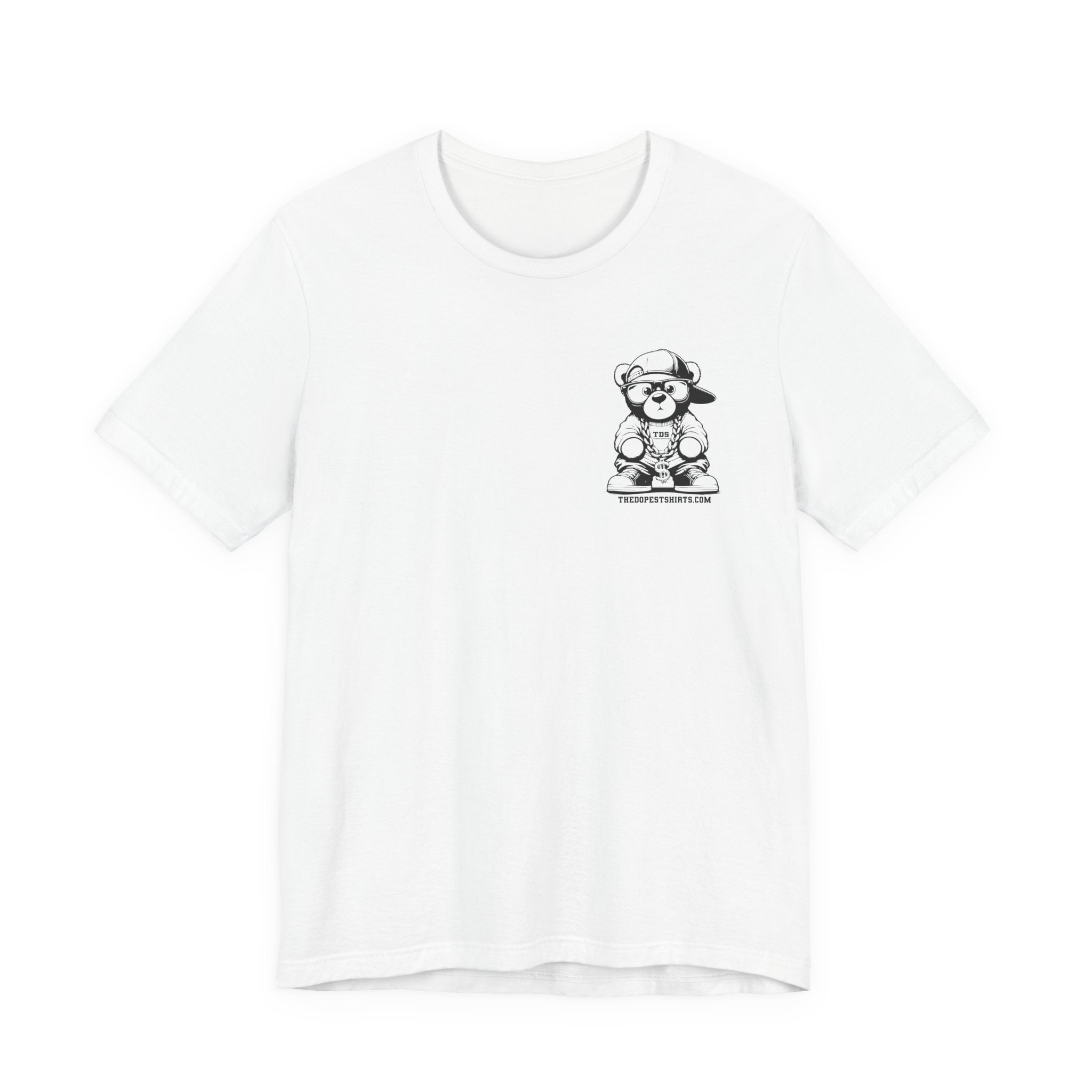 DopeTeddy Bear Graphic Tee — 'Teddy' Pocket Print T-Shirt