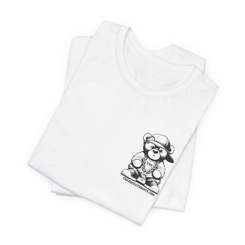 DopeTeddy Bear Graphic Tee — 'Teddy' Pocket Print T-Shirt