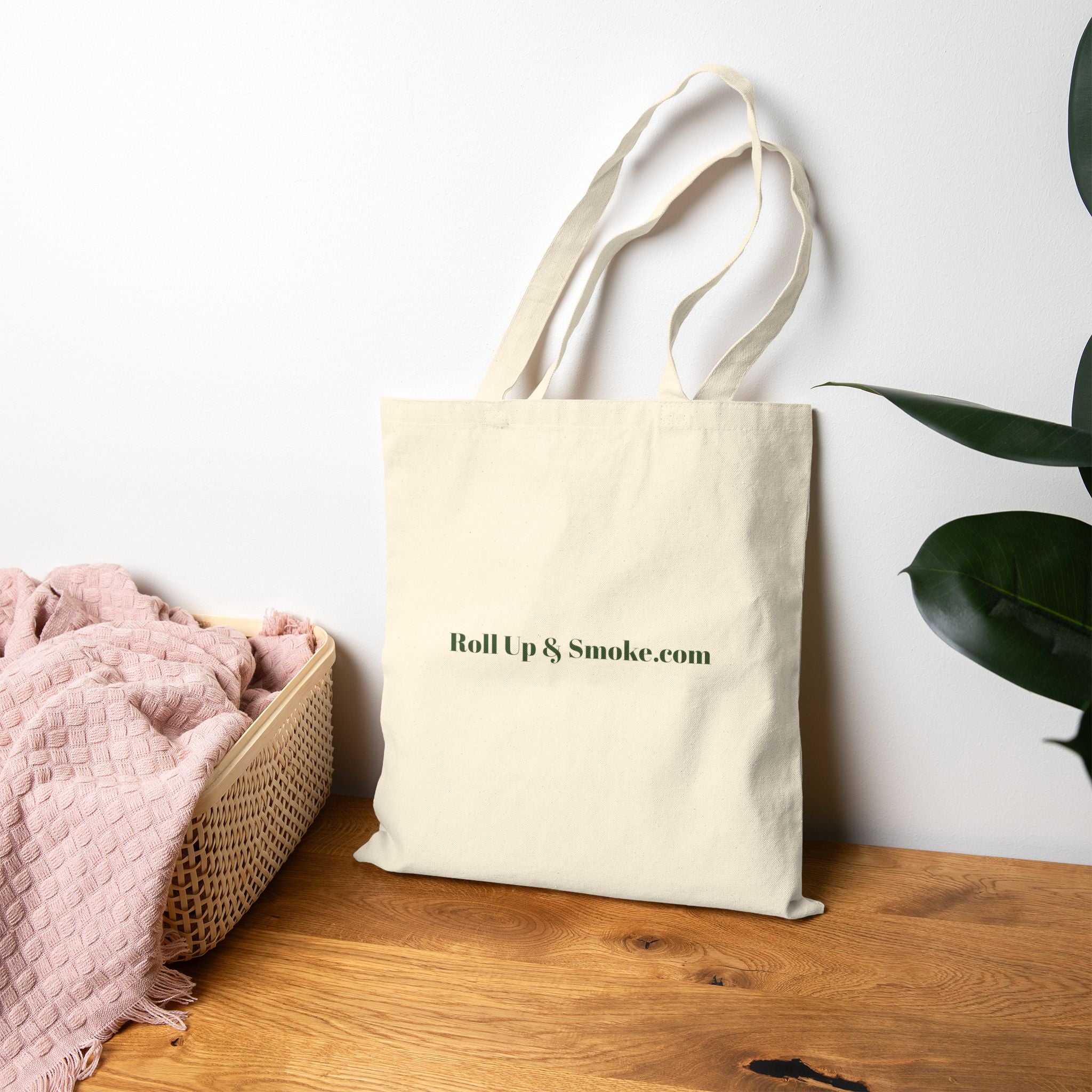 Tote Bag — Playful Retro Astronaut Illustration Canvas Tote