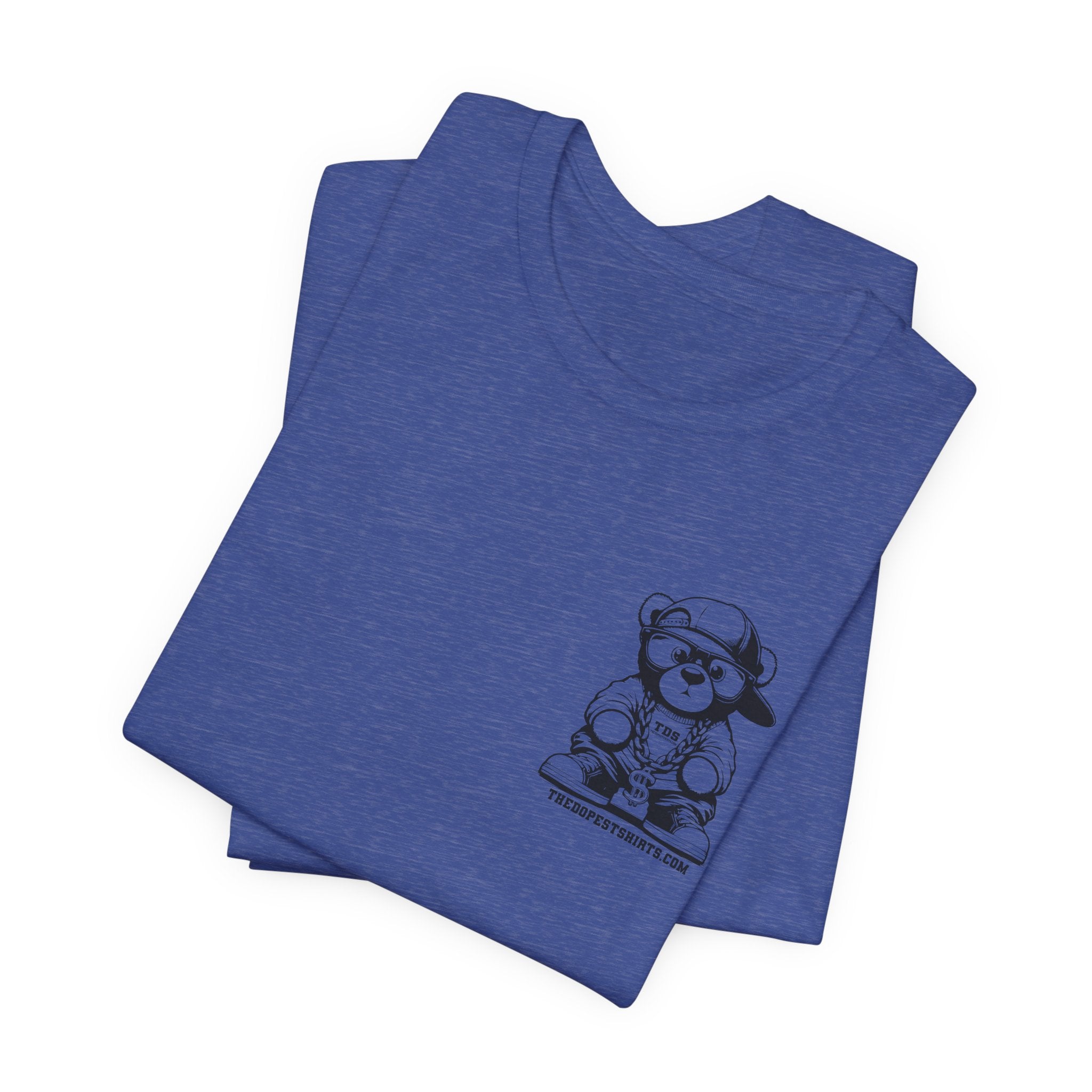 DopeTeddy Bear Graphic Tee — 'Teddy' Pocket Print T-Shirt