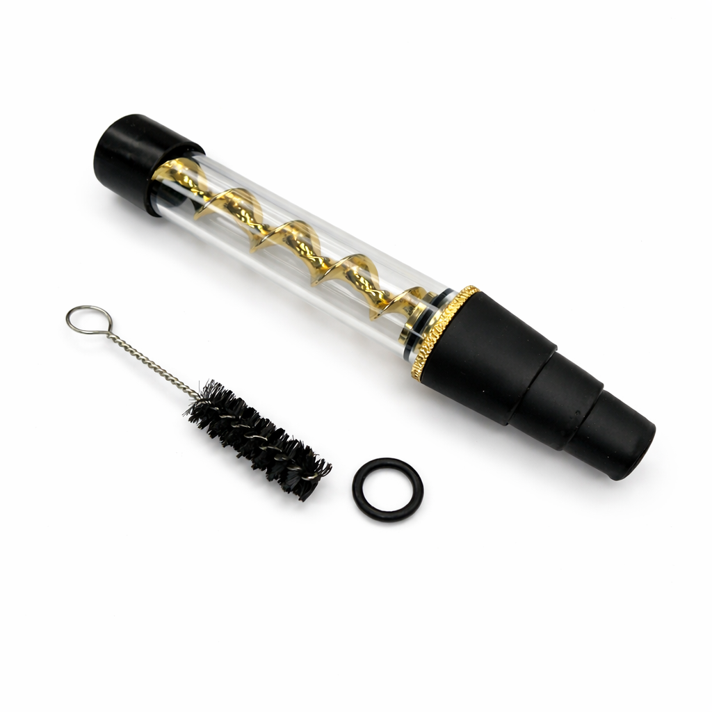 Glass Blunt With Corkscrew Twist