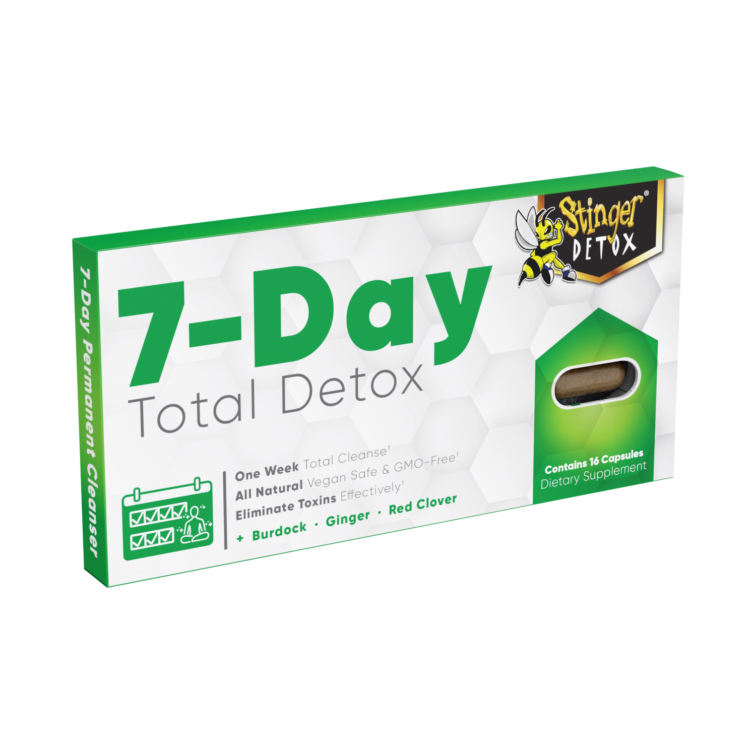 Stinger Detox | 7-Day Total Detox Permanent Cleanser Capsules