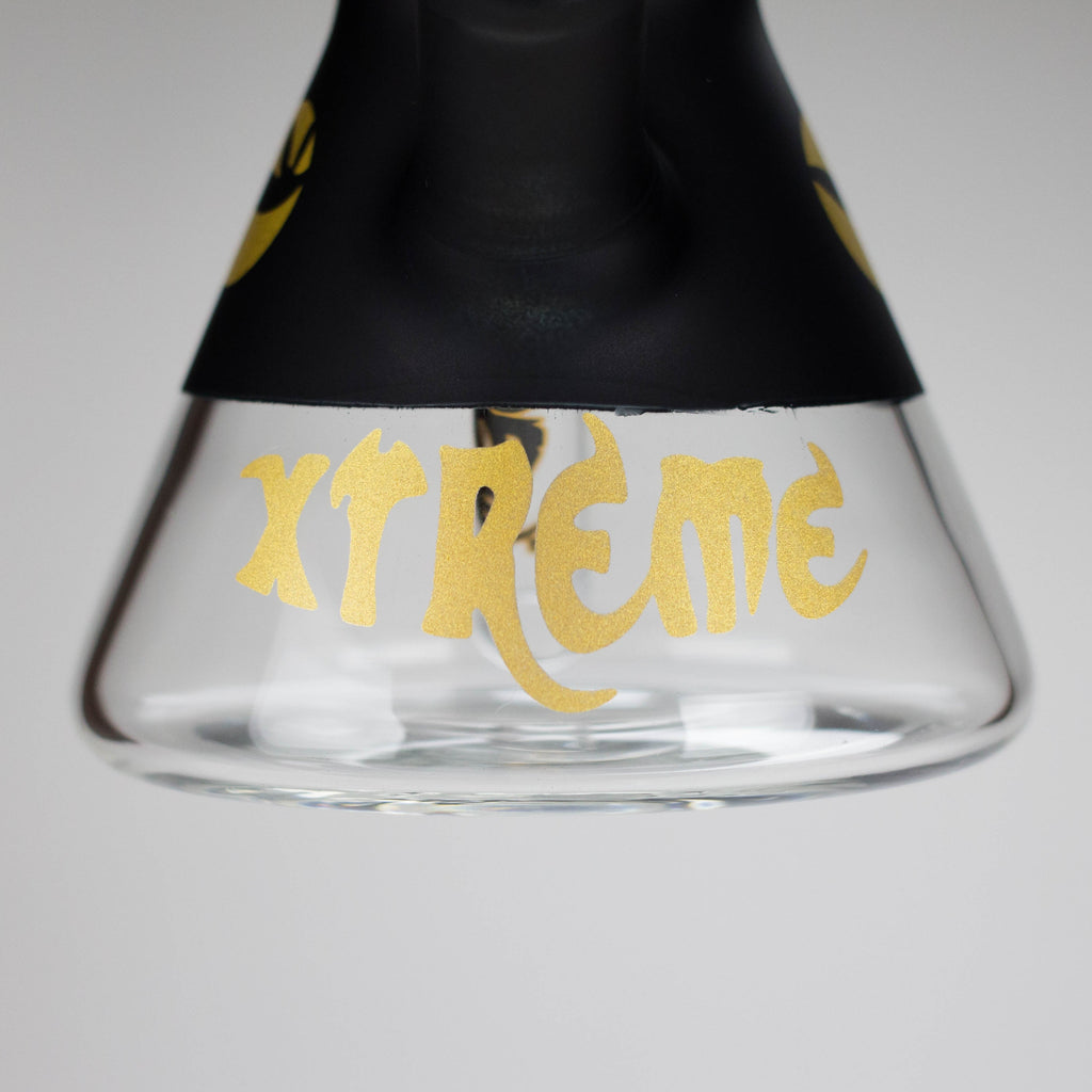 Xtreme | 13″ 7mm Vase Shape Beaker Bong with Window – (XTR-1009)
