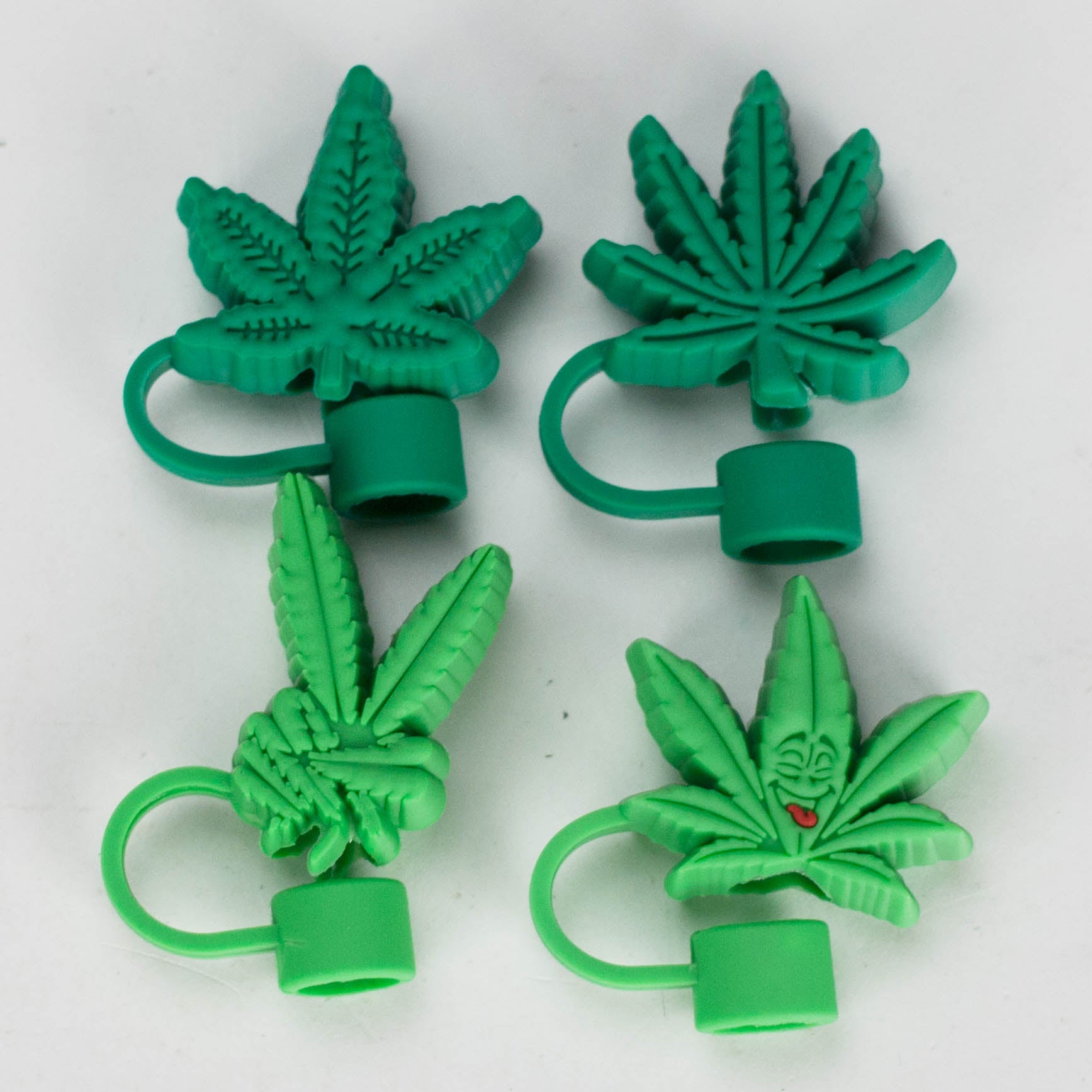 Crossory | Weed Straw & Pipe Topper Pack of 4 – Fun Silicone Covers
