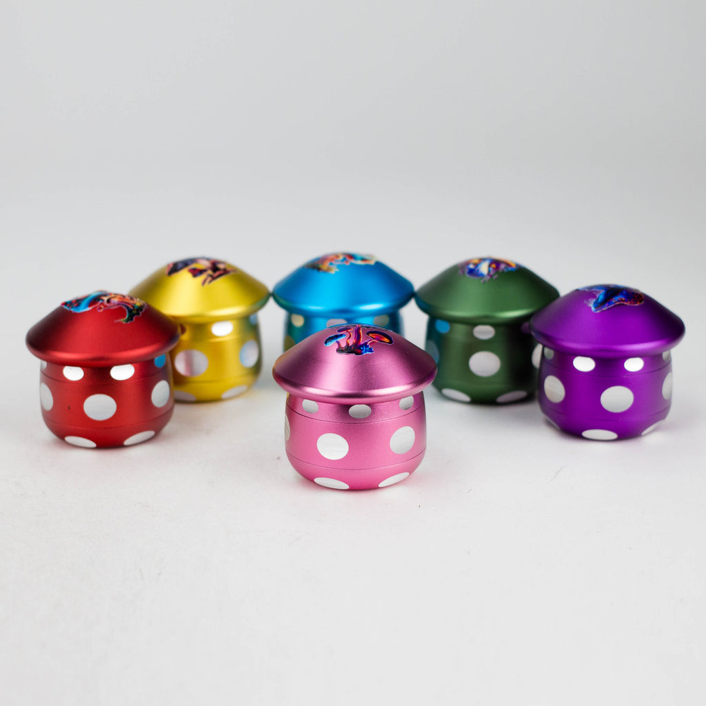 Aluminum Mushroom Grinder 4 Layers
