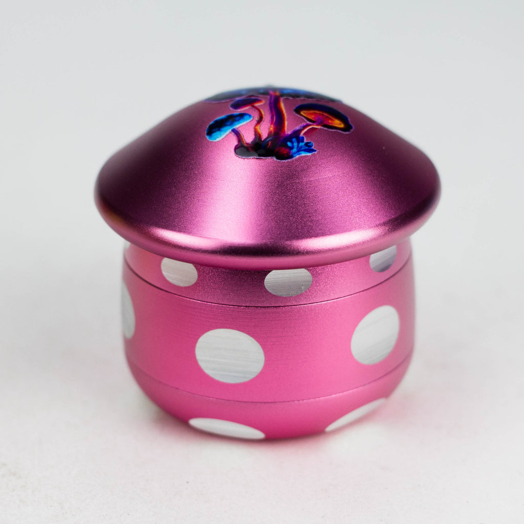 Aluminum Mushroom Grinder 4 Layers