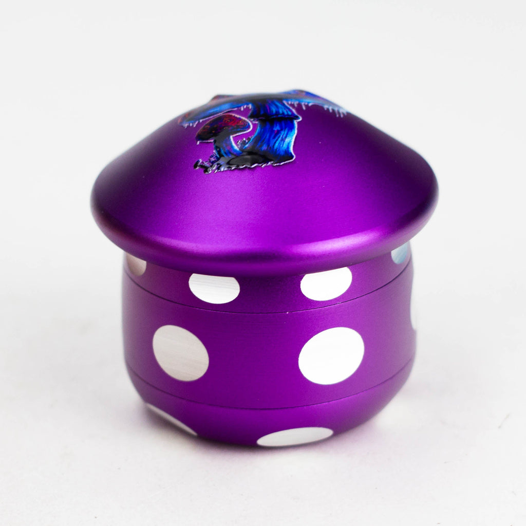 Aluminum Mushroom Grinder 4 Layers