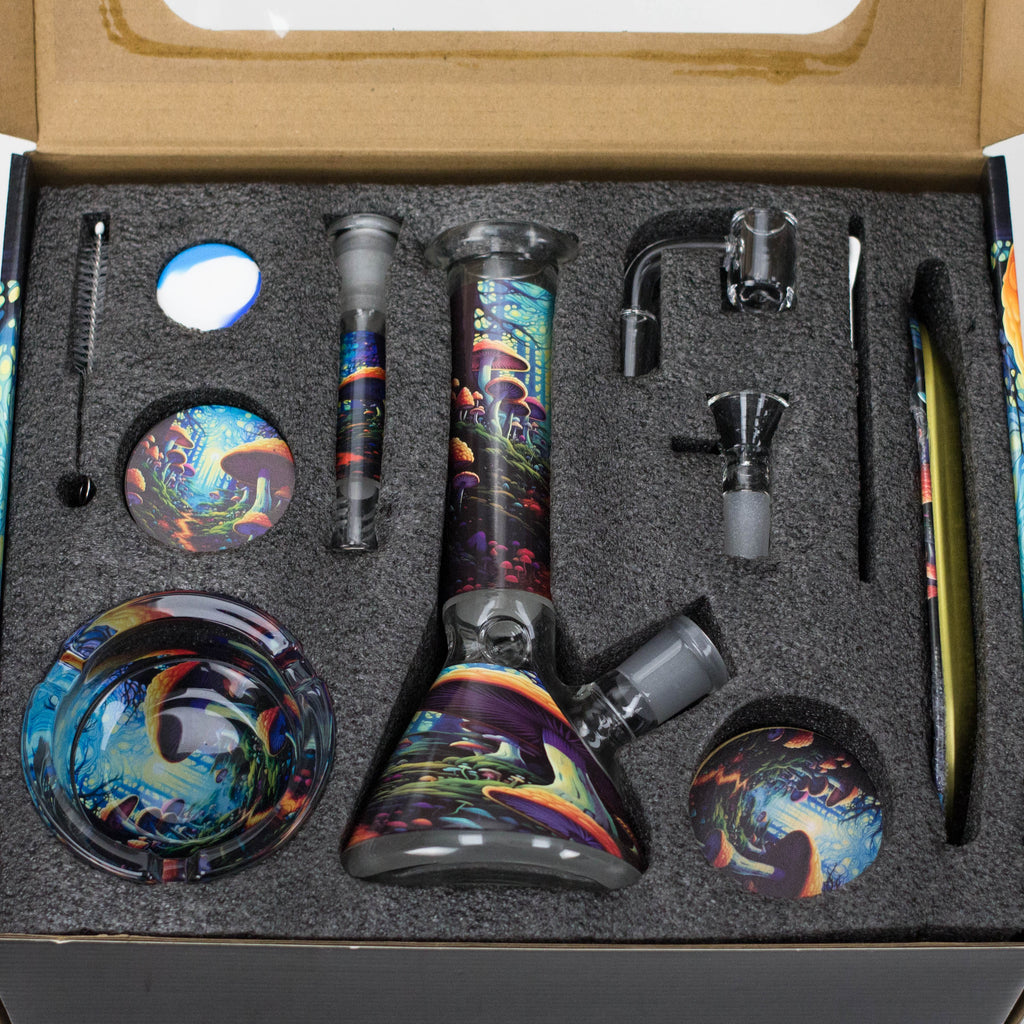 10-in-1 Smoke Set Complete Smoking Kit
