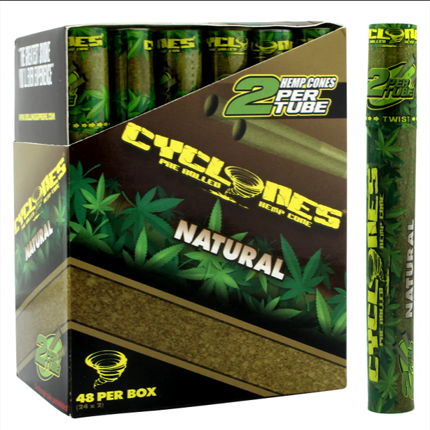 CYCLONE Hemp Wraps Display of 24