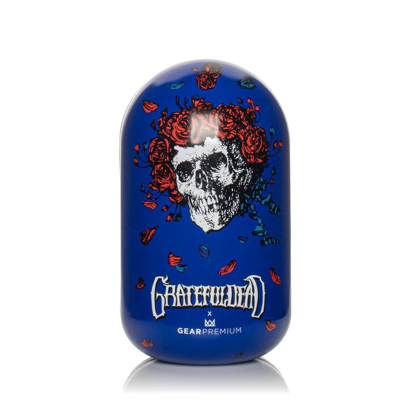 Grateful Dead x GEAR Premium® | 5.5" Bertha Sherlock Hand Pipe In Collectible Tin