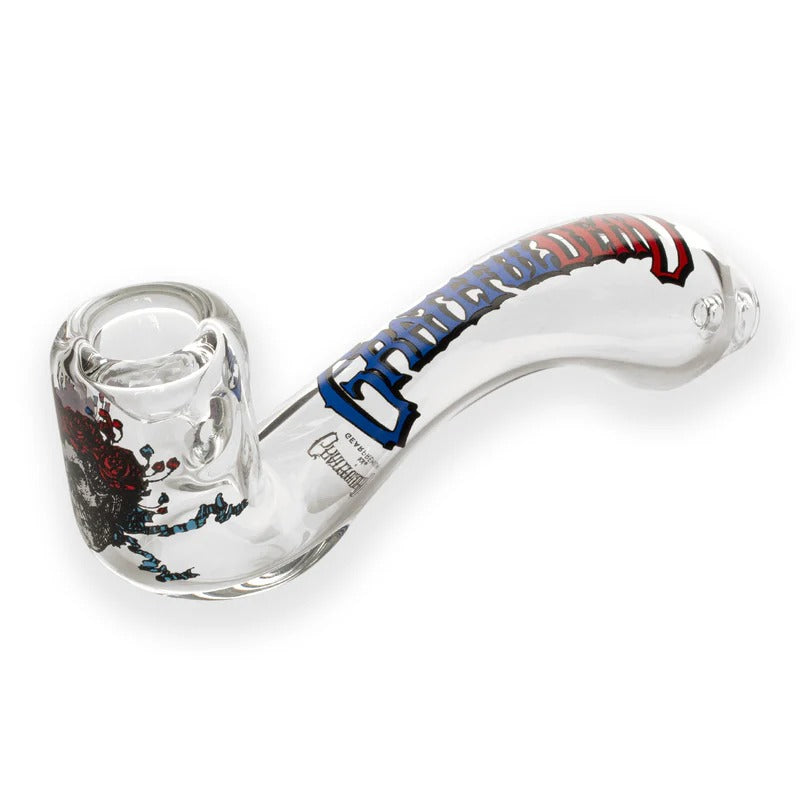 Grateful Dead x GEAR Premium® | 5.5" Bertha Sherlock Hand Pipe In Collectible Tin