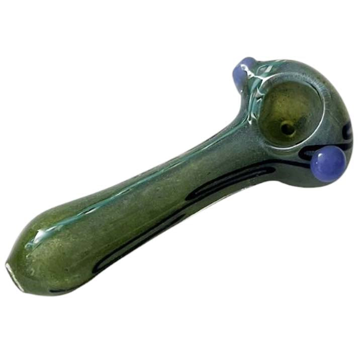 4-1/2 Multi-Color Spoon Glass Pipe-2CT