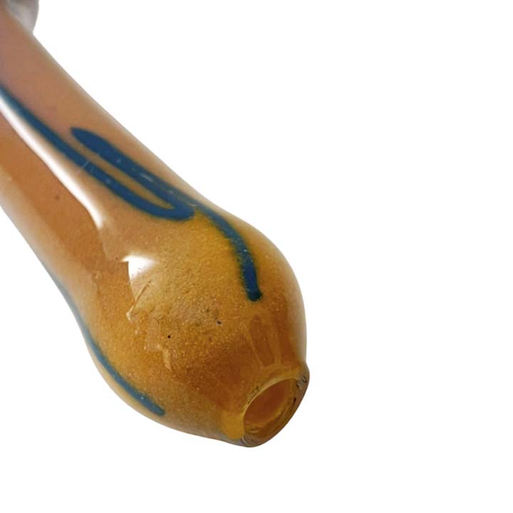 4-1/2 Multi-Color Spoon Glass Pipe-2CT