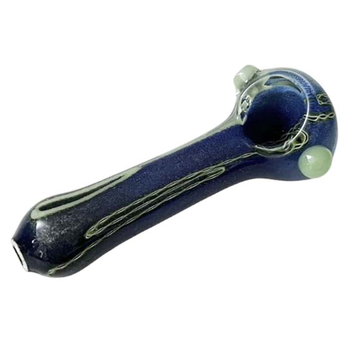 4-1/2 Multi-Color Spoon Glass Pipe-2CT
