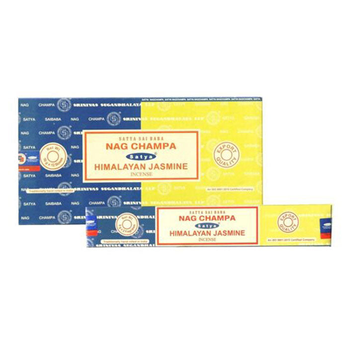 Satya | Nag Champa 16G Incense Display of 12