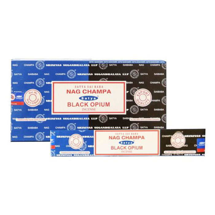 Satya | Nag Champa 16G Incense Display of 12