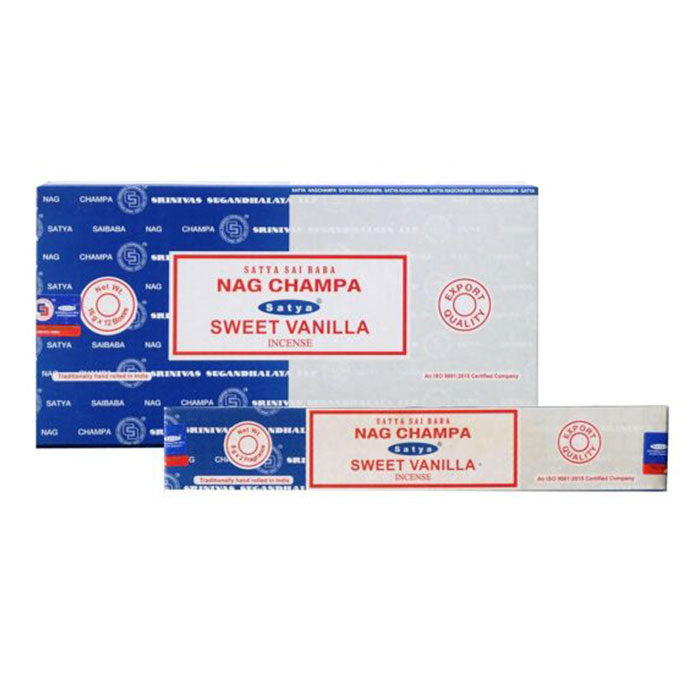 Satya | Nag Champa 16G Incense Display of 12