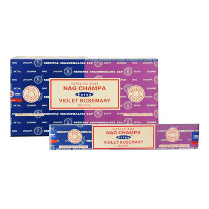 Satya | Nag Champa 16G Incense Display of 12