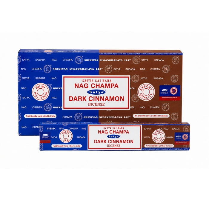 Satya | Nag Champa 16G Incense Display of 12