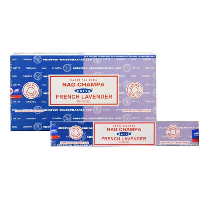 Satya | Nag Champa 16G Incense Display of 12