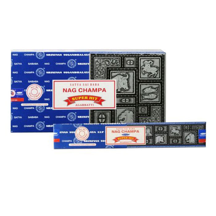 Satya | Nag Champa 16G Incense Display of 12