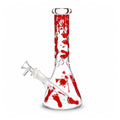 10" Blood Splatter Beaker Bong