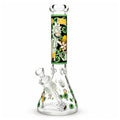 14" 7mm Interdimensional Glow Beaker Bong