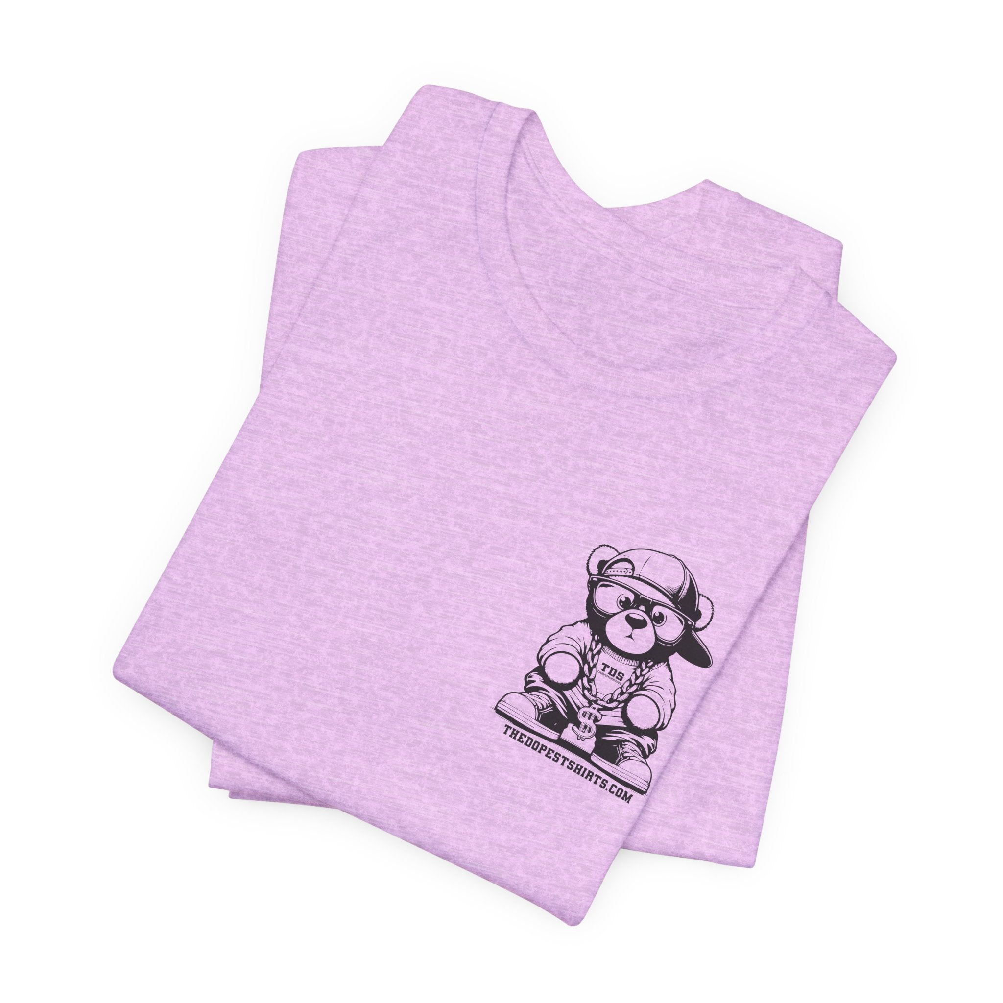 DopeTeddy Bear Graphic Tee — 'Teddy' Pocket Print T-Shirt