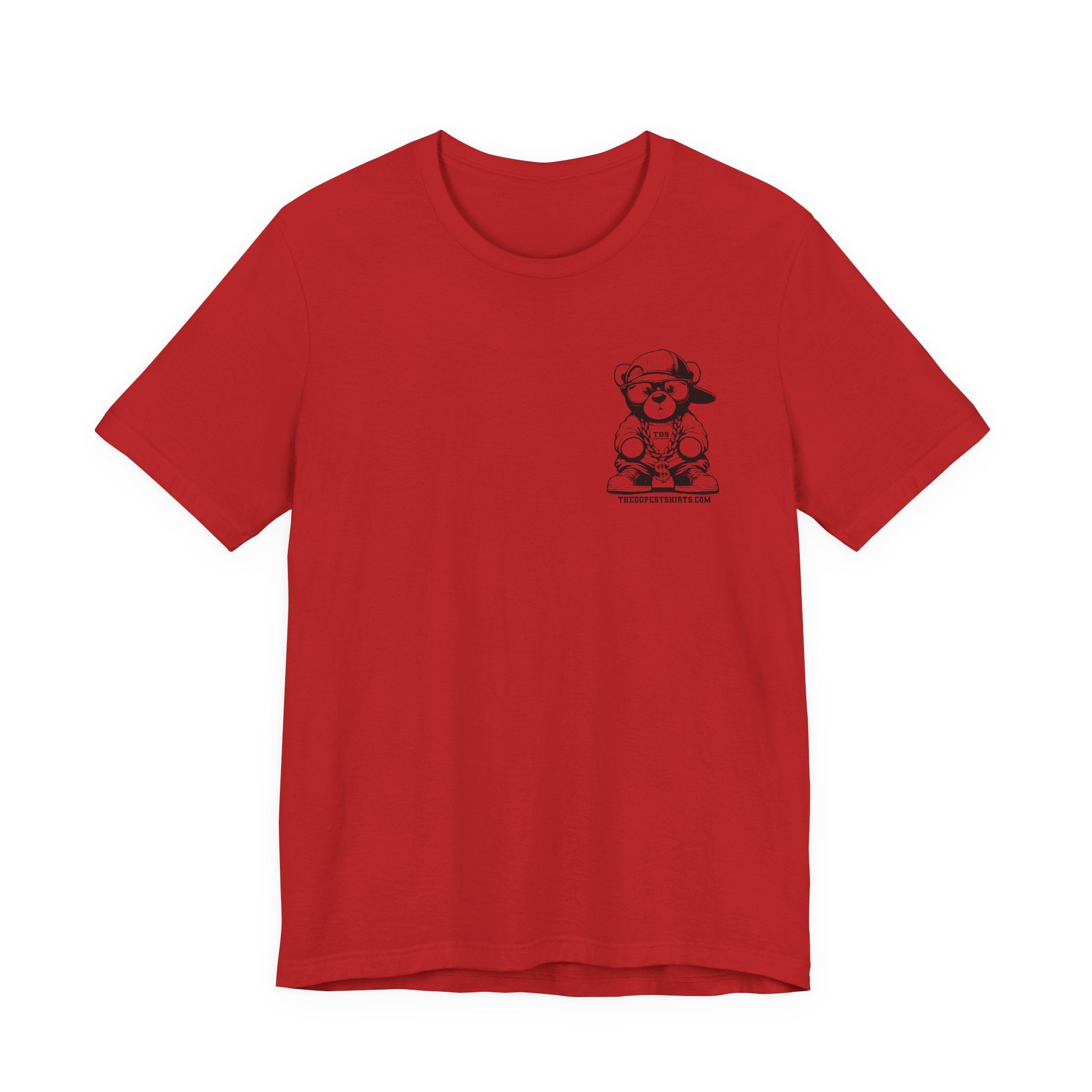 DopeTeddy Bear Graphic Tee — 'Teddy' Pocket Print T-Shirt