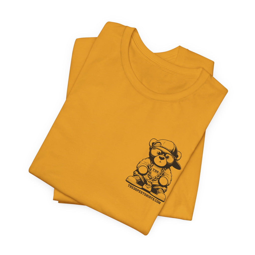 DopeTeddy Bear Graphic Tee — 'Teddy' Pocket Print T-Shirt