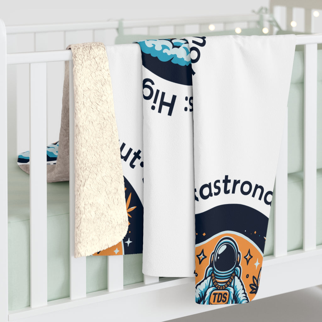 Gastronaut: Sherpa Fleece Blanket