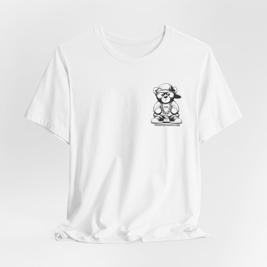 DopeTeddy Bear Graphic Tee — 'Teddy' Pocket Print T-Shirt