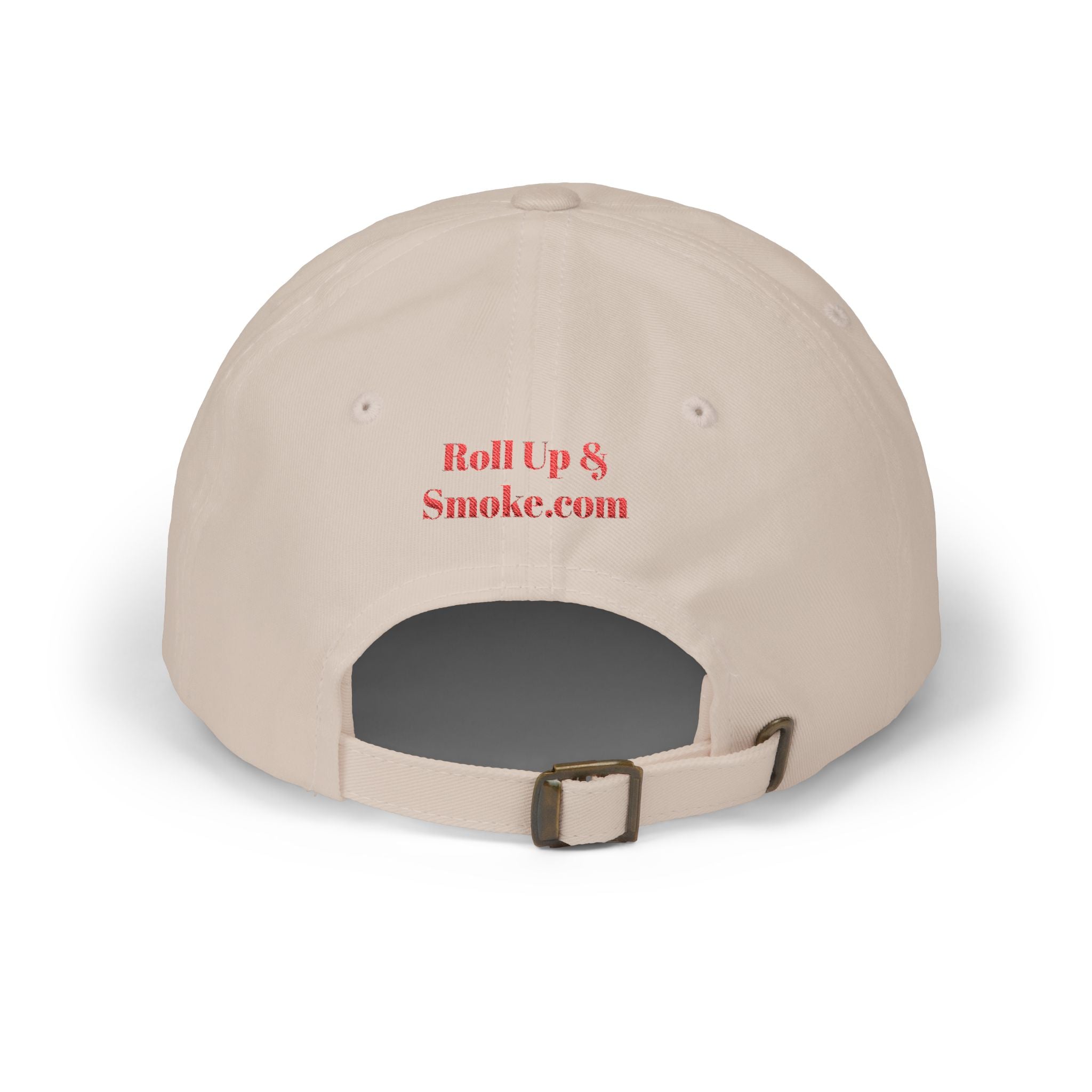 Dad Cap — “No Smoking Without Me” Patch Hat with Green Budd