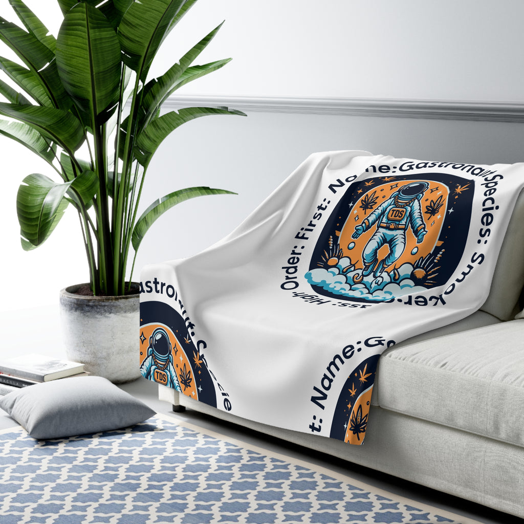Gastronaut: Sherpa Fleece Blanket