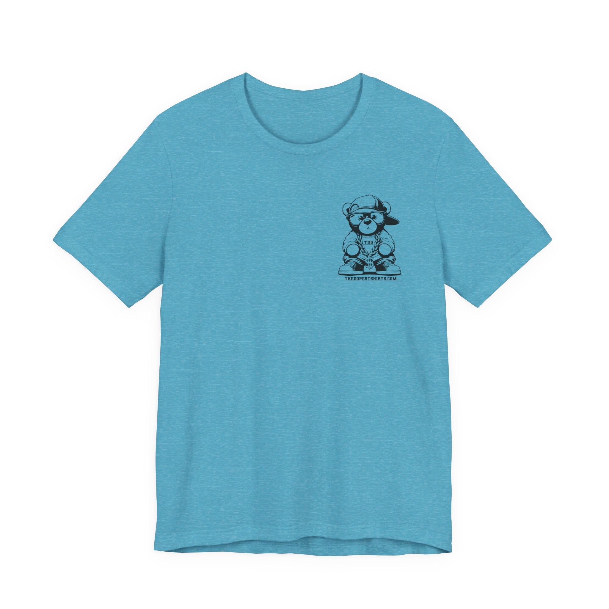 DopeTeddy Bear Graphic Tee — 'Teddy' Pocket Print T-Shirt