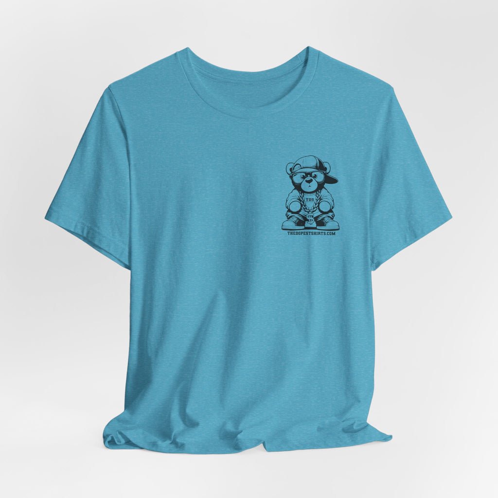 DopeTeddy Bear Graphic Tee — 'Teddy' Pocket Print T-Shirt