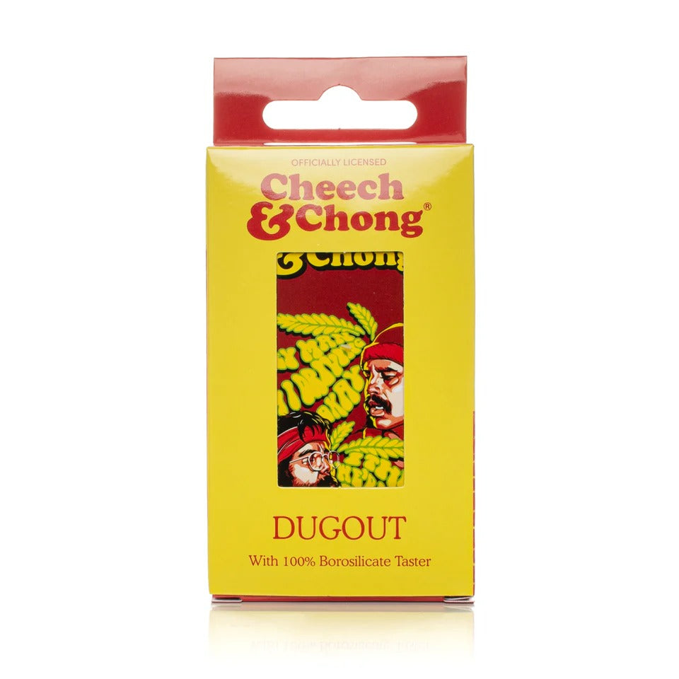 Cheech & Chong | 3.8" Parked Dugout W/Borosilicate Taster