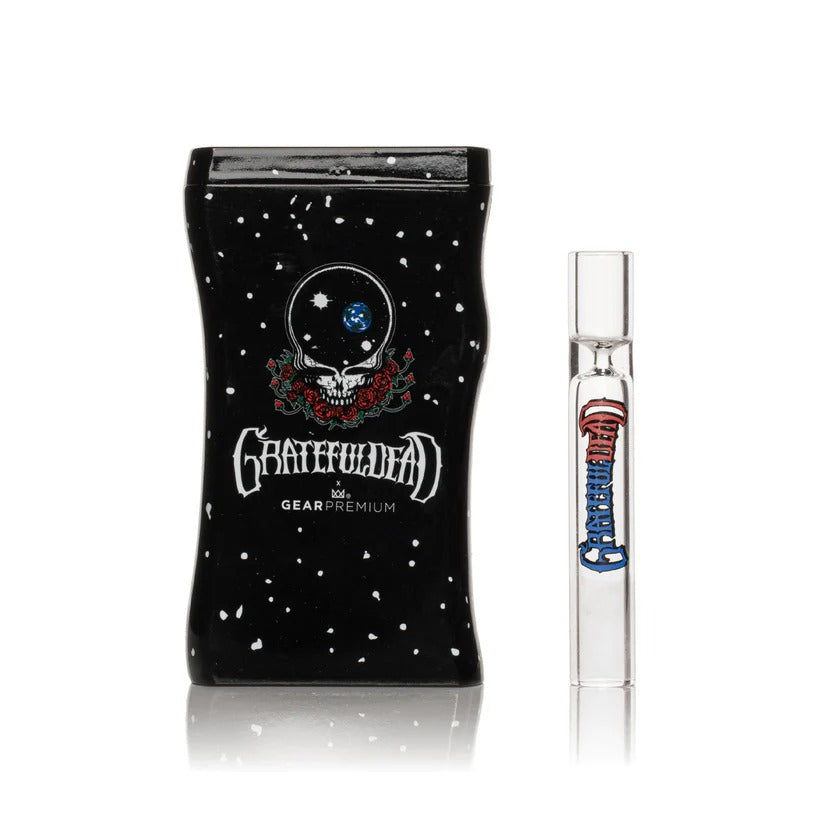 Grateful Dead | 3.8" Space Your Face Dugout W/Borosilicate Taster