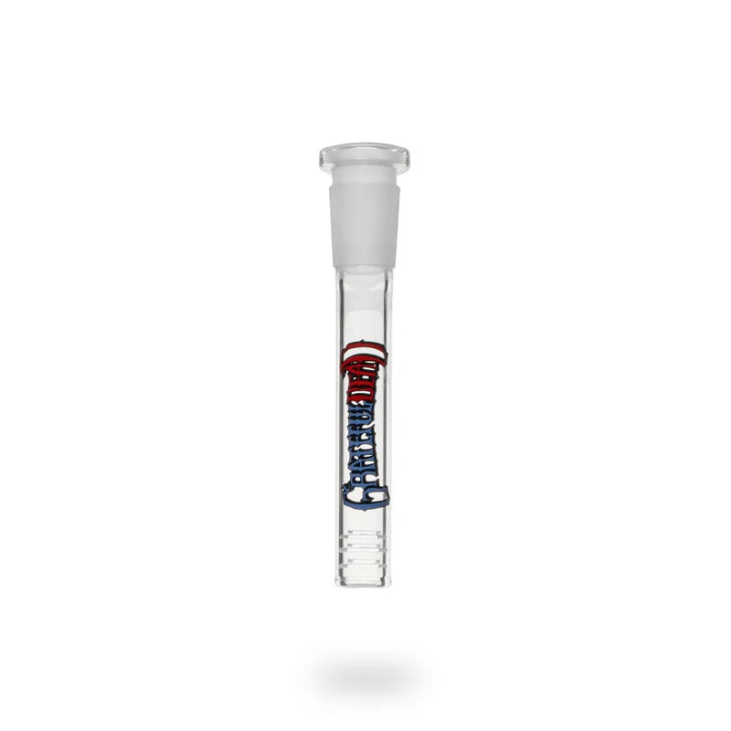 Grateful Dead | 10" Tall Steal Your Face Beaker Base Water Pipe W/Silicone Base